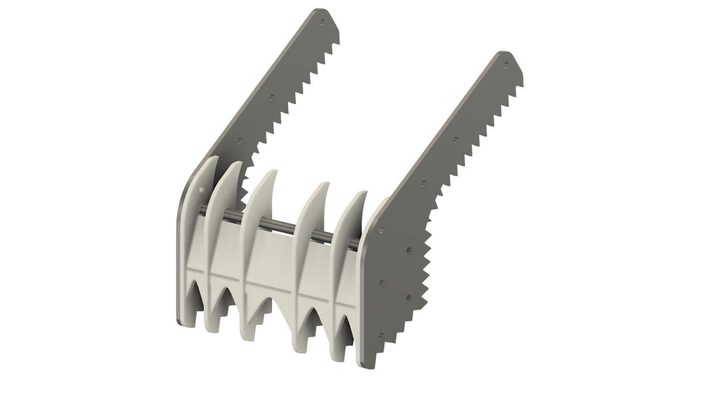 Grapple Tooth Extension- Replaceable Wear Teeth