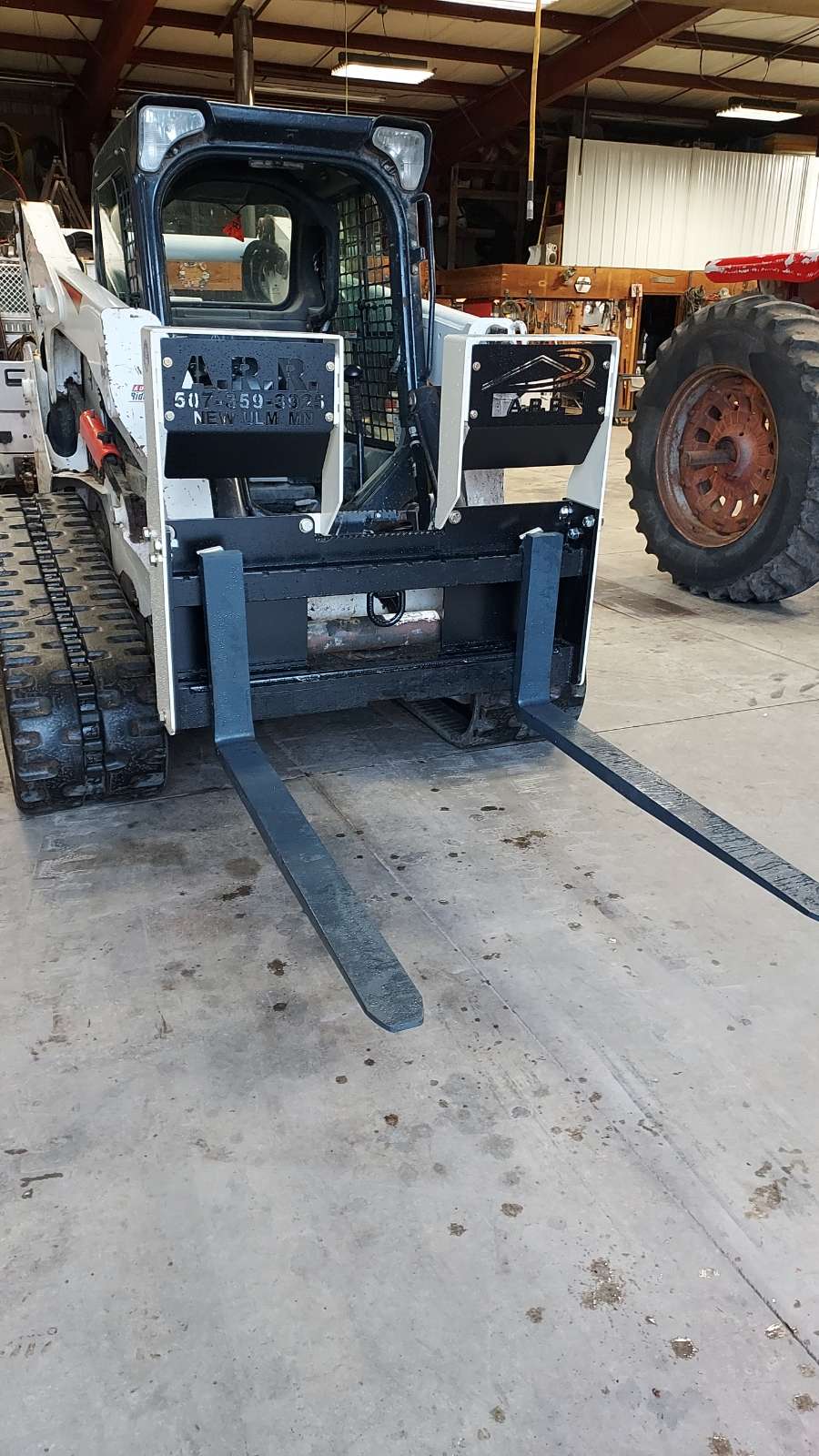 Custom Set of Forks for Local Concrete Company