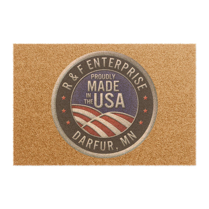 Proudly Made in the USA Doormat - Rustic Home Entry Mat