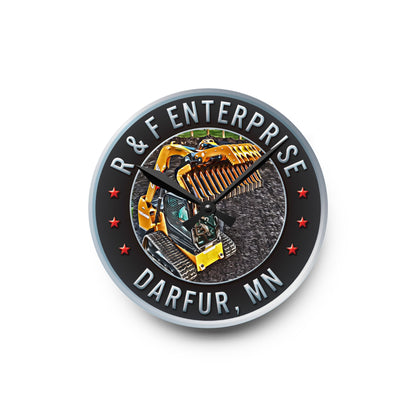 Acrylic Wall Clock - Grapple Clock