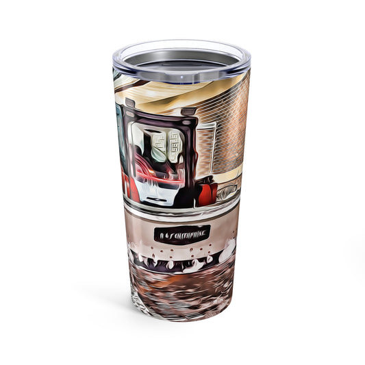 Tumbler 20oz - R & F Snow Pusher Design