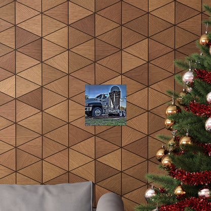 Matte Vertical Posters R & F truck