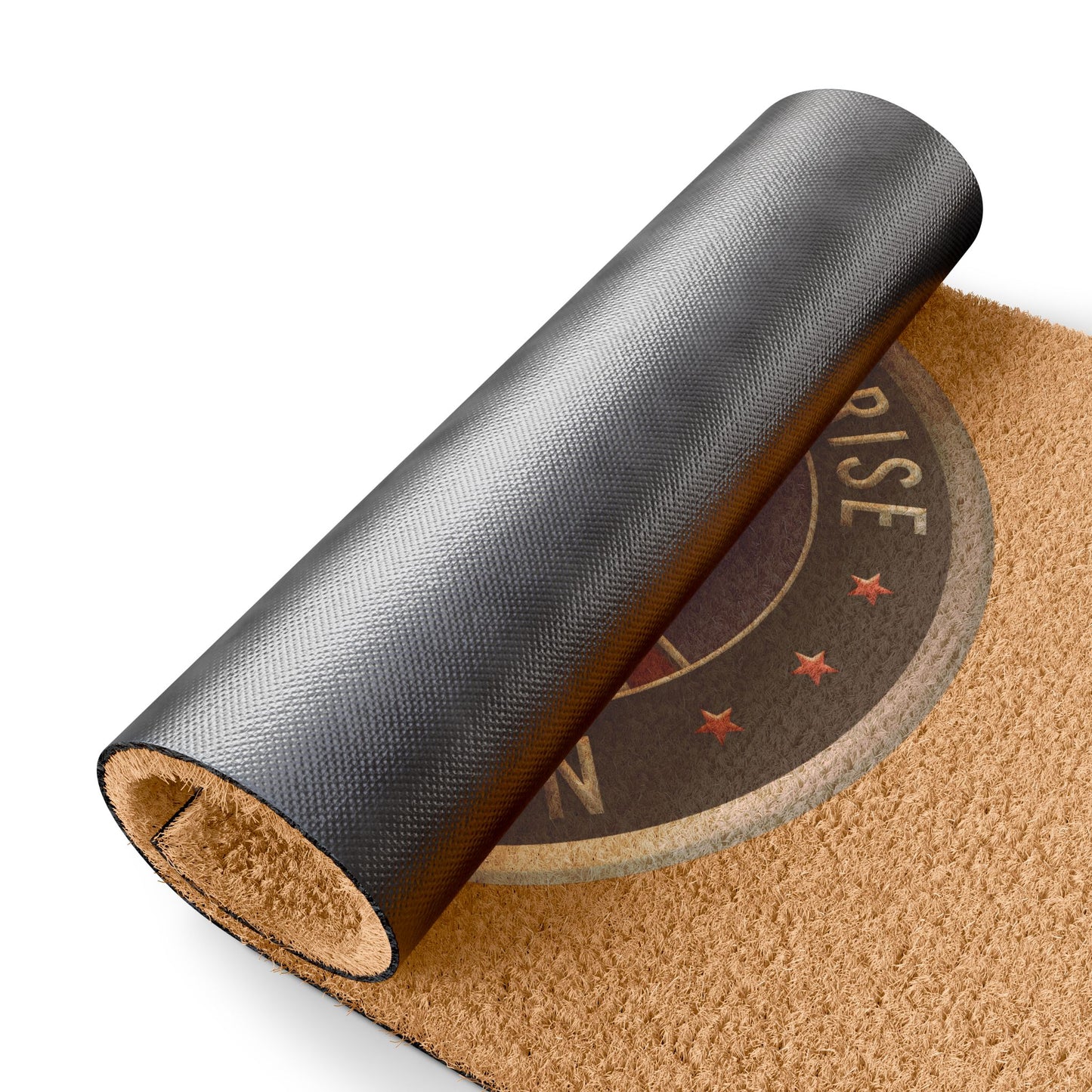 Proudly Made in the USA Doormat - Rustic Home Entry Mat