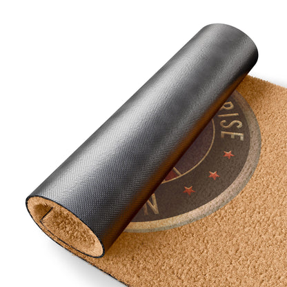 Proudly Made in the USA Doormat - Rustic Home Entry Mat