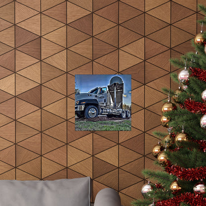 Matte Vertical Posters R & F truck