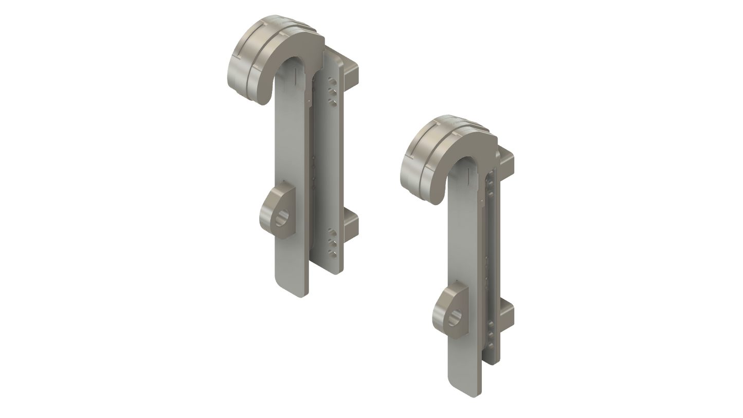 Payloader- Large Wheel Loader Adapter Coupler - R & F Attachment Compatible