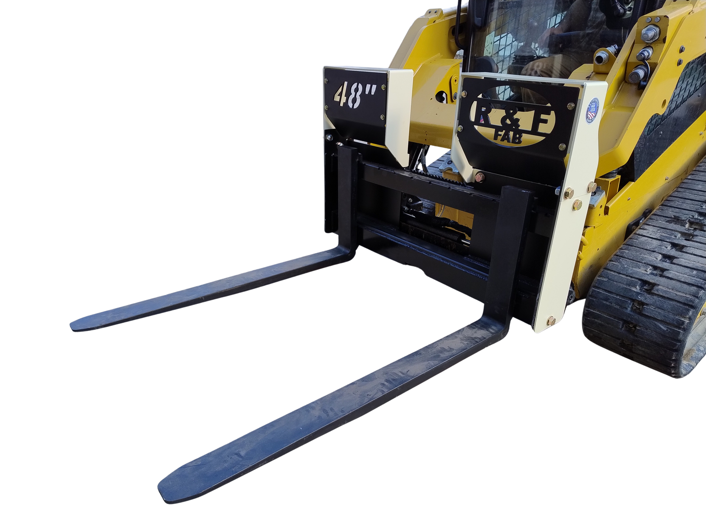 96' Fork Rack - 10,000 lb Tine - Complete Set