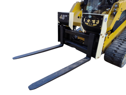 96' Fork Rack - 10,000 lb Tine - Complete Set