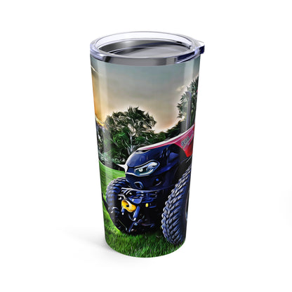 R & F- Tumbler 20oz tractor seeding