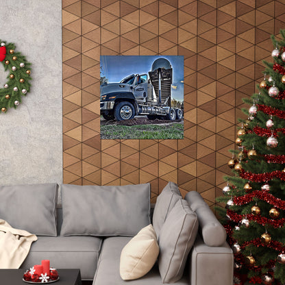 Matte Vertical Posters R & F truck