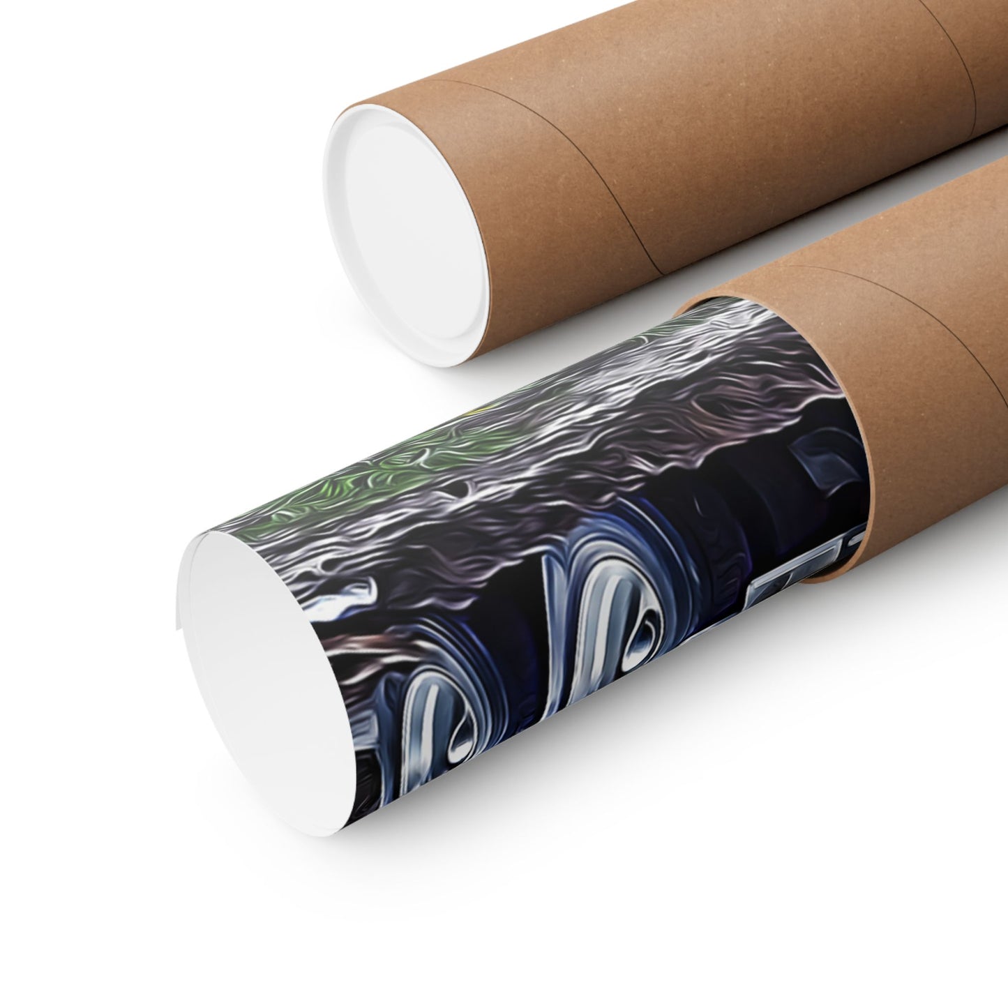 Matte Vertical Posters R & F truck