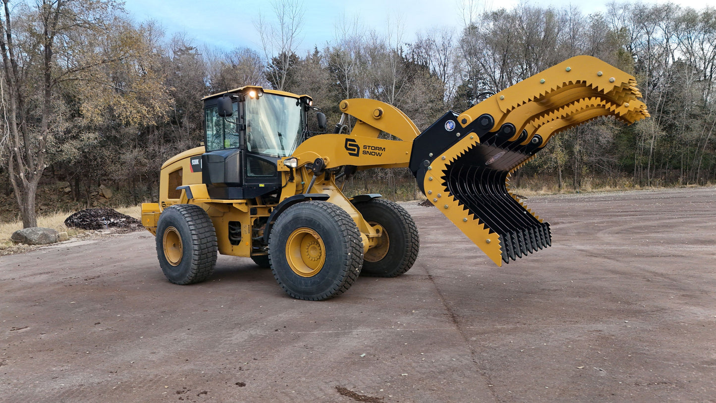 Payloader / Wheel Loader - All in One - Brush / Demolishing Grapple