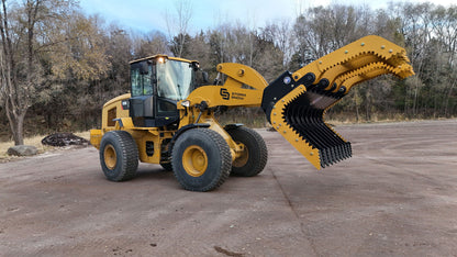 Payloader / Wheel Loader - All in One - Brush / Demolishing Grapple