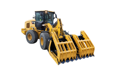 Payloader / Wheel Loader - All in One - Brush / Demolishing Grapple