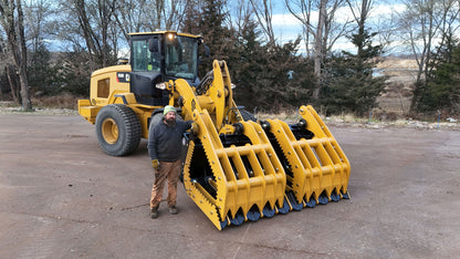 Payloader / Wheel Loader - All in One - Brush / Demolishing Grapple