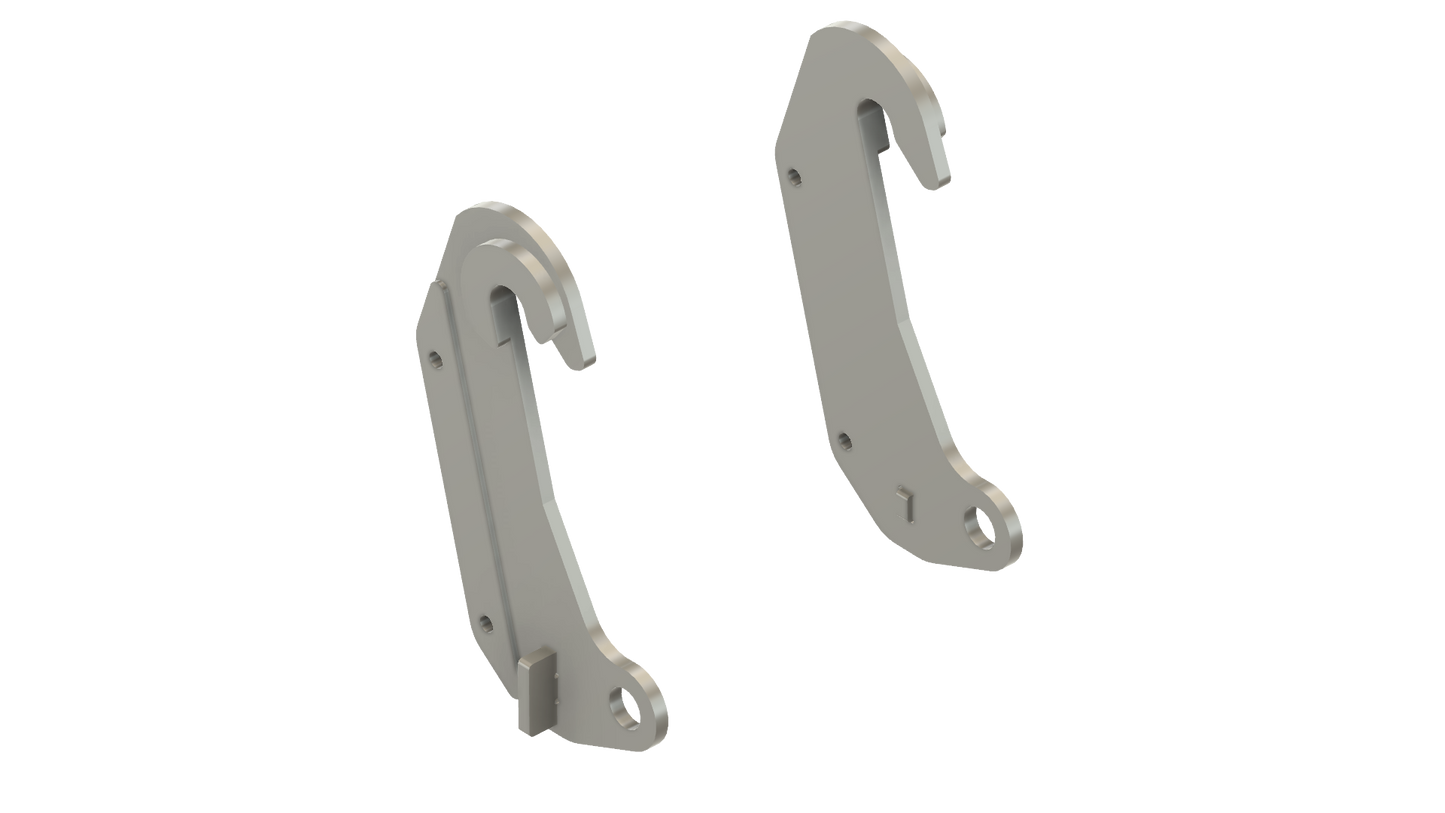 Payloader- Large Wheel Loader Adapter Coupler - R & F Attachment Compatible