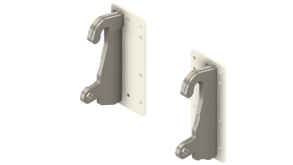 Payloader- Large Wheel Loader Adapter Coupler - R & F Attachment Compatible