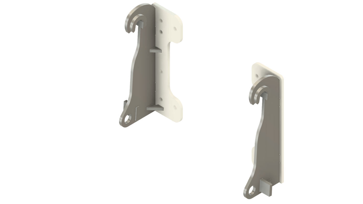 Payloader- Large Wheel Loader Adapter Coupler - R & F Attachment Compatible