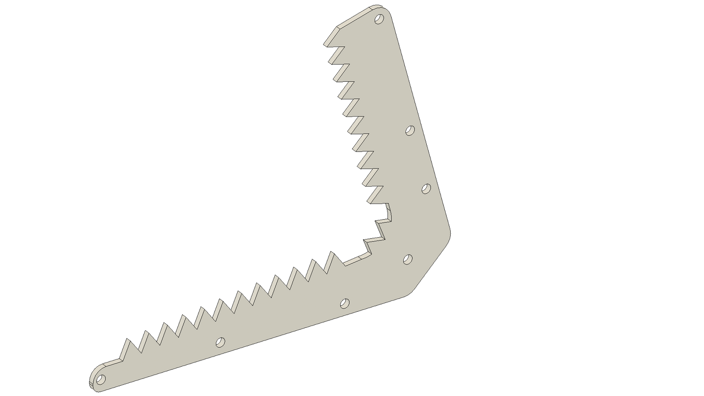 Lower- High Aggressive-Open Tolerance Plate (Most Common)