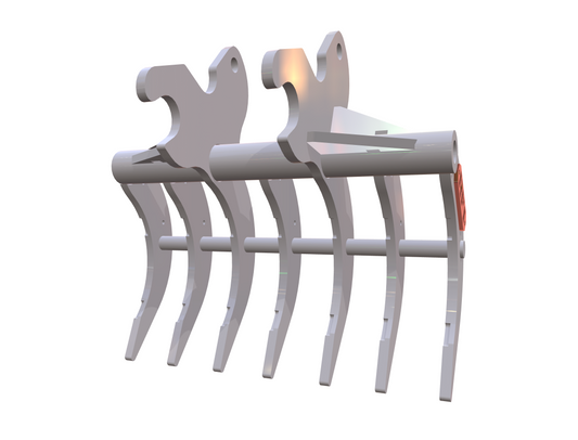 Excavator Rake - Kubota KX035 - KX040