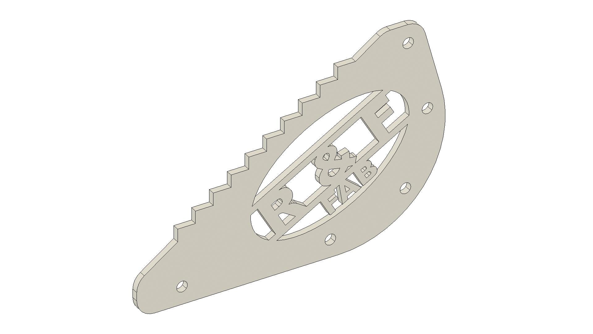 Lower Section - Mid Aggressive Plates – Redman Fischer Innovation