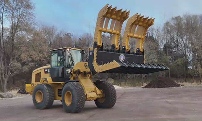 Payloader / Wheel Loader - All in One - Brush / Demolishing Grapple