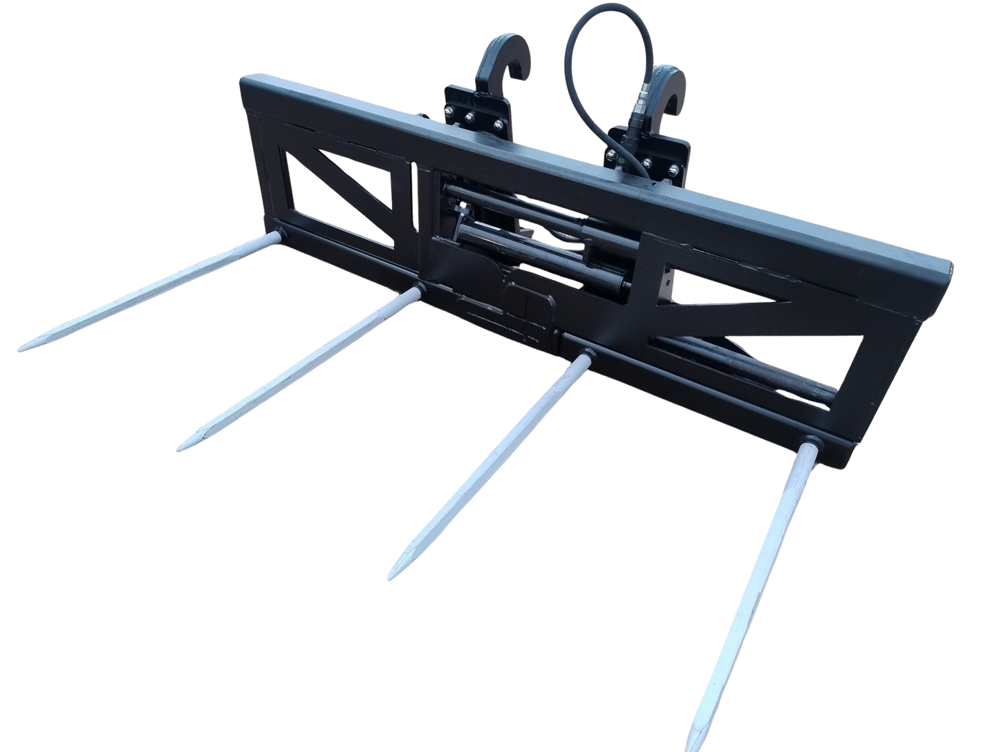Hydraulic 96-116" Bale Spear Frame